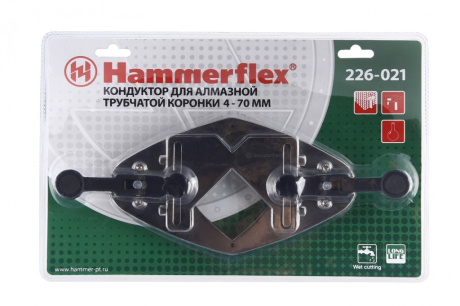 Купить Кондуктор Flex 226-021  4-70 мм; тип 1  для алмазной трубчатой коронки HAMMER 60228 60228 фото №2