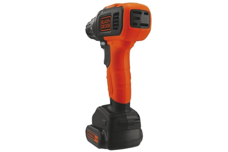 Купить Дрель-шуруповерт аккумуляторный BLACK+DECKER BCD7122CK-RU фото №4