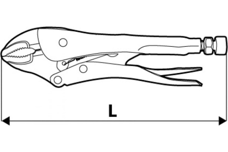 Купить TOPEX Клещи зажимные L=225мм  32D856 фото №2