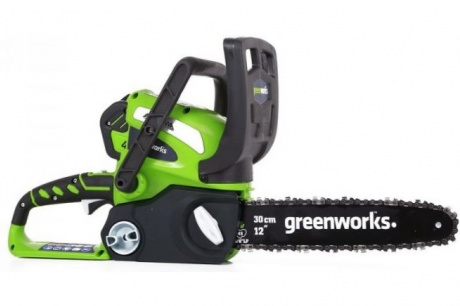 Купить Пила цепная аккумуляторная GREENWORKS G40CS30 40 V    20117UA фото №2