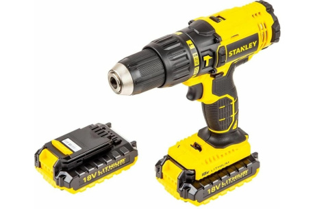 Купить Дрель аккумуляторная STANLEY SCH 201 D2K ударная кейс Li-ion 18V 2.0Ah фото №10