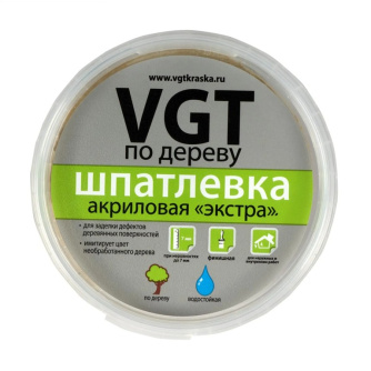 Купить Шпатлёвка "Экстра" по дереву лиственница 0 3кг VGT  VGT0250 фото №2