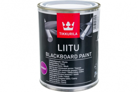 Купить Краска для школьных досок TIKKURILA LIITU черная 1 л фото №4