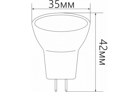 Купить Лампа светодиодная FERON LB-271 3W 230V G5.3 2700K MR11 25551 фото №10