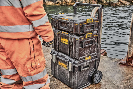 Купить Ящик модульный DEWALT TOUGH SYSTEM DS 300 средний   DWST83294-1 фото №6