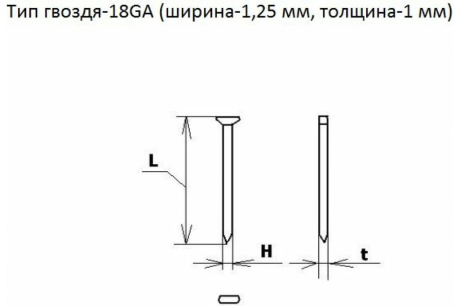 Купить Нейлер MATRIX пневматический для гвоздей от 10 до 32 мм//57405 57405 фото №5