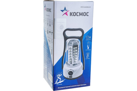 Купить Фонарь кемпинговый Космос KOCAc6008LED аккумуляторный фото №10