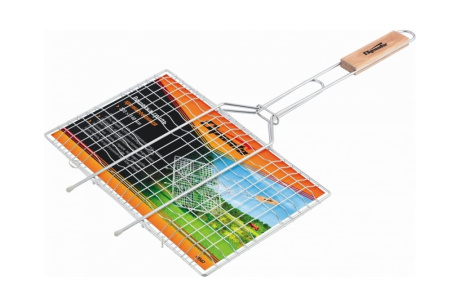 Купить Решетка-гриль 220х340 мм  хромированная  SPARTA фото №1