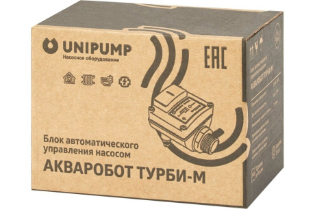 Купить UNIPUMP Блок упр. насосом  ТУРБИ-М1  max 6 бар  до 1 5кВт  77004 фото №4