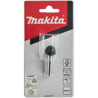 Купить Фреза Makita пазовая галтельная 7,9R 15.8х12.7х8х45х2Т   D-68301 фото №2